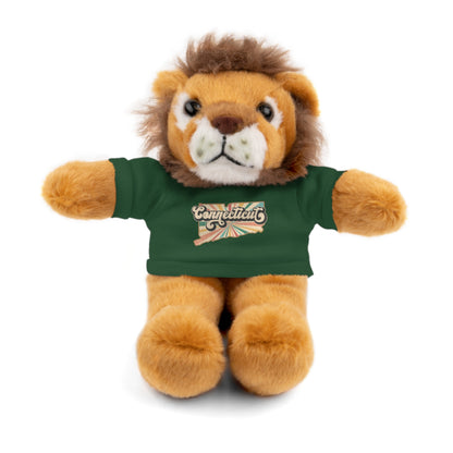 Connecticut Groovy Stuffed Animals with Tee (multiple animals and colors)
