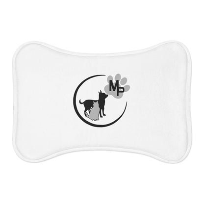Monkey's Pack Pet Feeding Mats Bone or Fish Shape