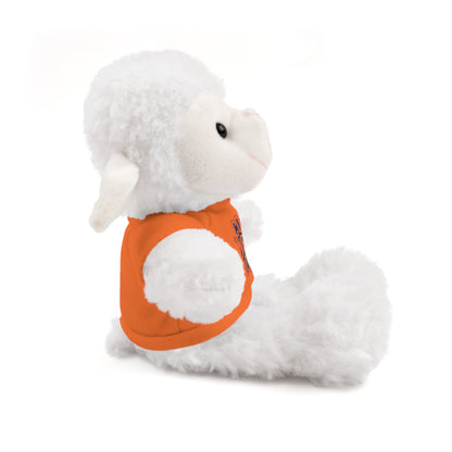 Connecticut Blue Lettering Stuffed Animals with Tee (multiple animals and colors)
