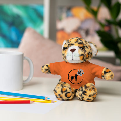 Monkey's Pack Stuffed Animals with Tee (multiple animals and colors to choose from)