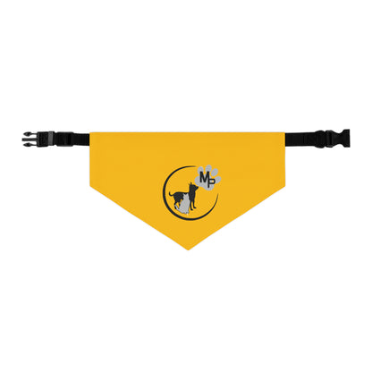 Monkey's Pack Yellow Pet Bandana Collar