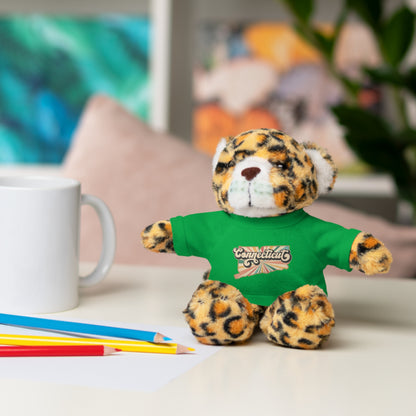 Connecticut Groovy Stuffed Animals with Tee (multiple animals and colors)