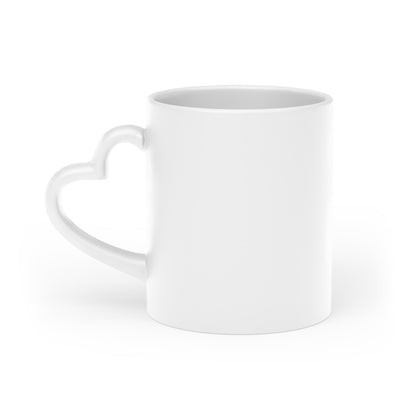 Connecticut Valentine Heart-Shaped Mug