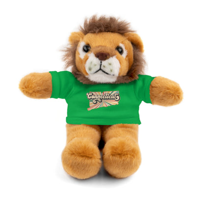 Connecticut Groovy Stuffed Animals with Tee (multiple animals and colors)