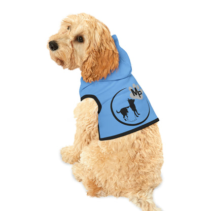 Monkeys Pack Blue Pet Hoodie