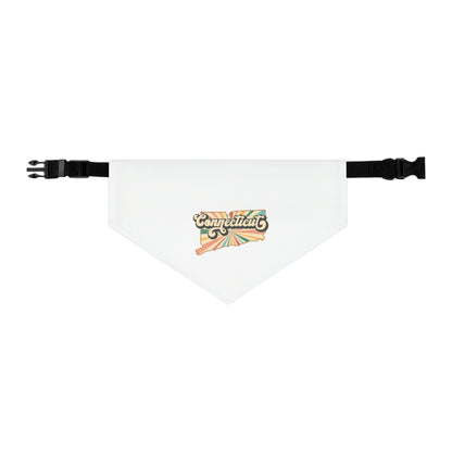 Connecticut Groovy Pet Bandana Collar