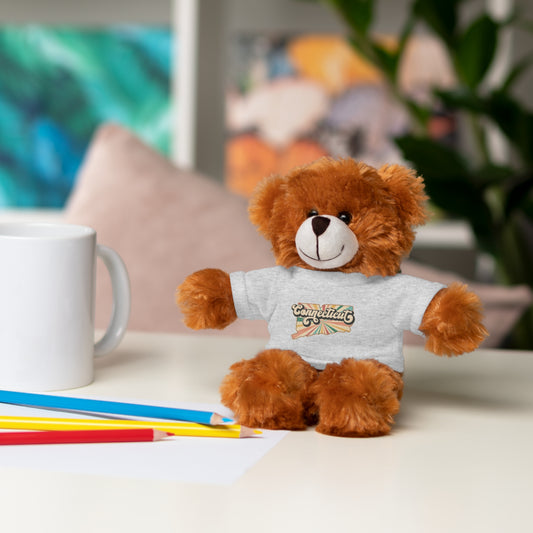 Connecticut Groovy Stuffed Animals with Tee (multiple animals and colors)
