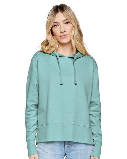 AEC LAT  Ladies' Vintage Wash Fleece Hooded Sweatshirt