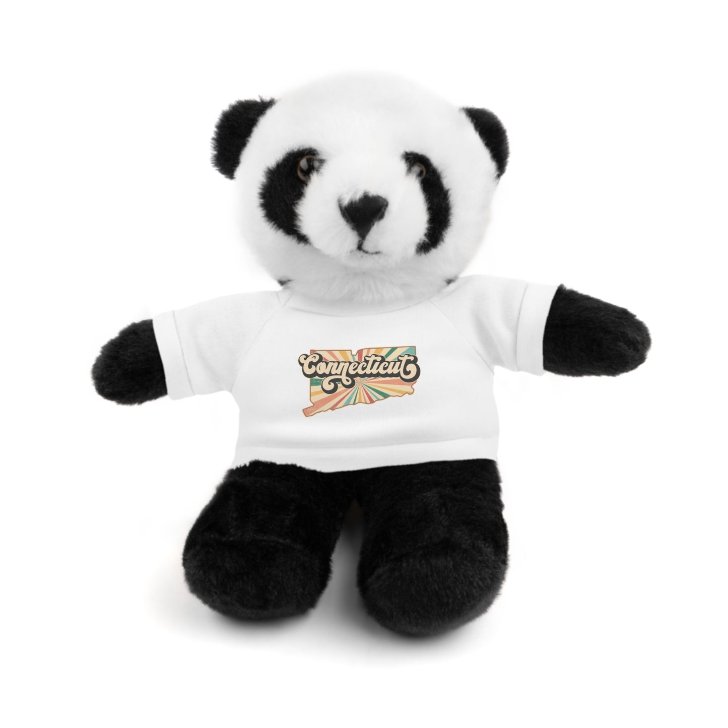 Connecticut Groovy Stuffed Animals with Tee (multiple animals and colors)