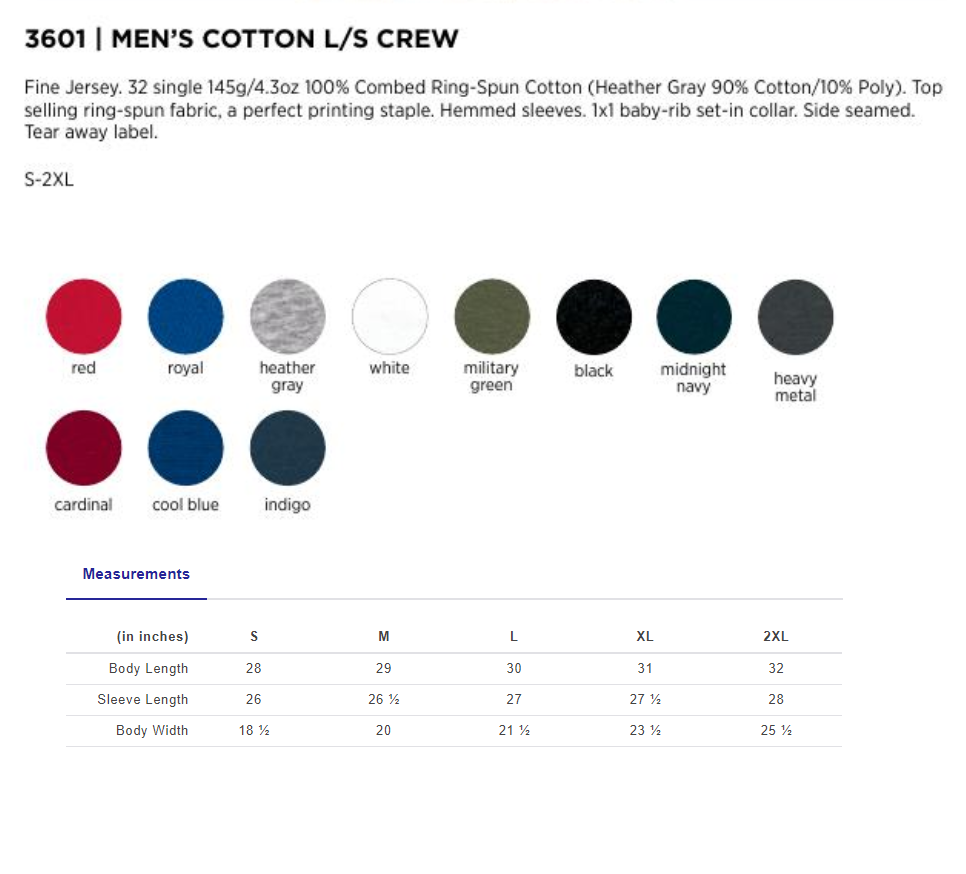 Custom Order UNISEX tees and sweatshirt variety of brands and styles