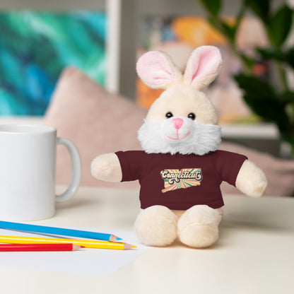 Connecticut Groovy Stuffed Animals with Tee (multiple animals and colors)