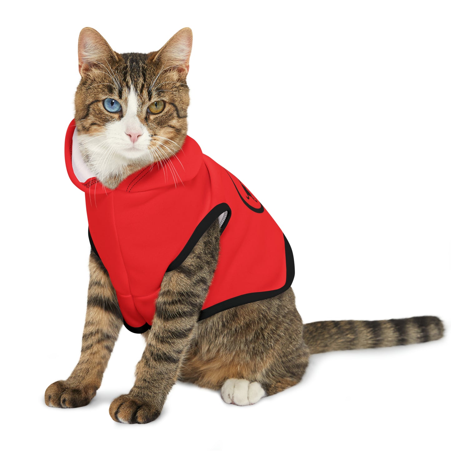 Monkeys Pack Red Pet Hoodie