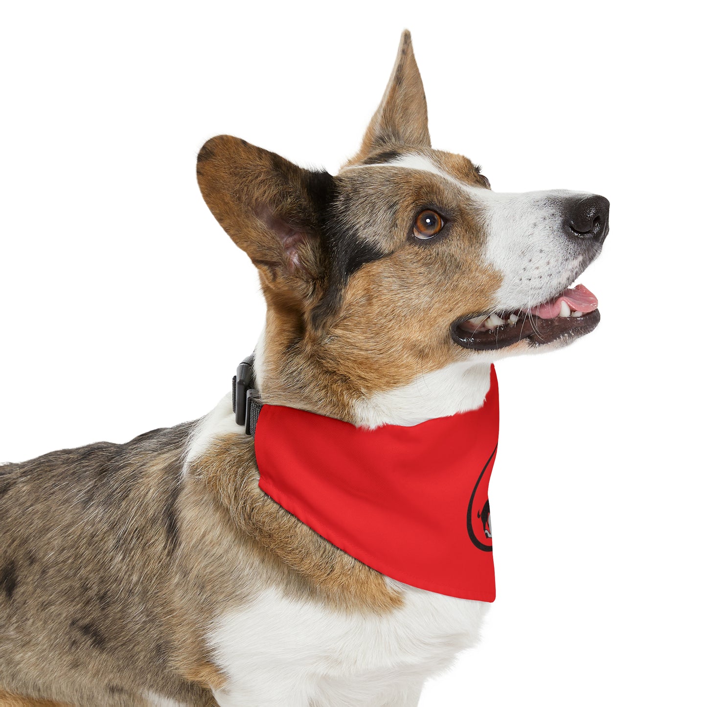 Monkey's Pack Red Pet Bandana Collar