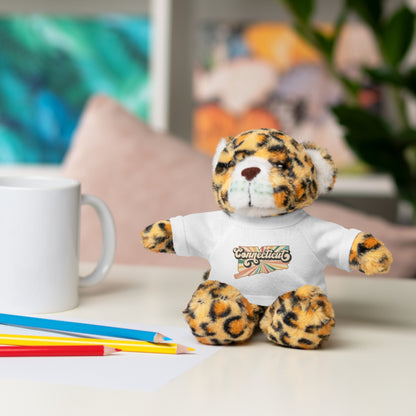 Connecticut Groovy Stuffed Animals with Tee (multiple animals and colors)