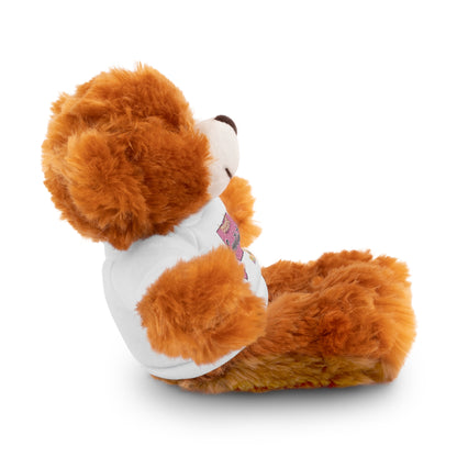 Connecticut Valentine Stuffed Animals with Tee (choose from many animals and colors)