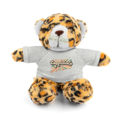 Connecticut Groovy Stuffed Animals with Tee (multiple animals and colors)