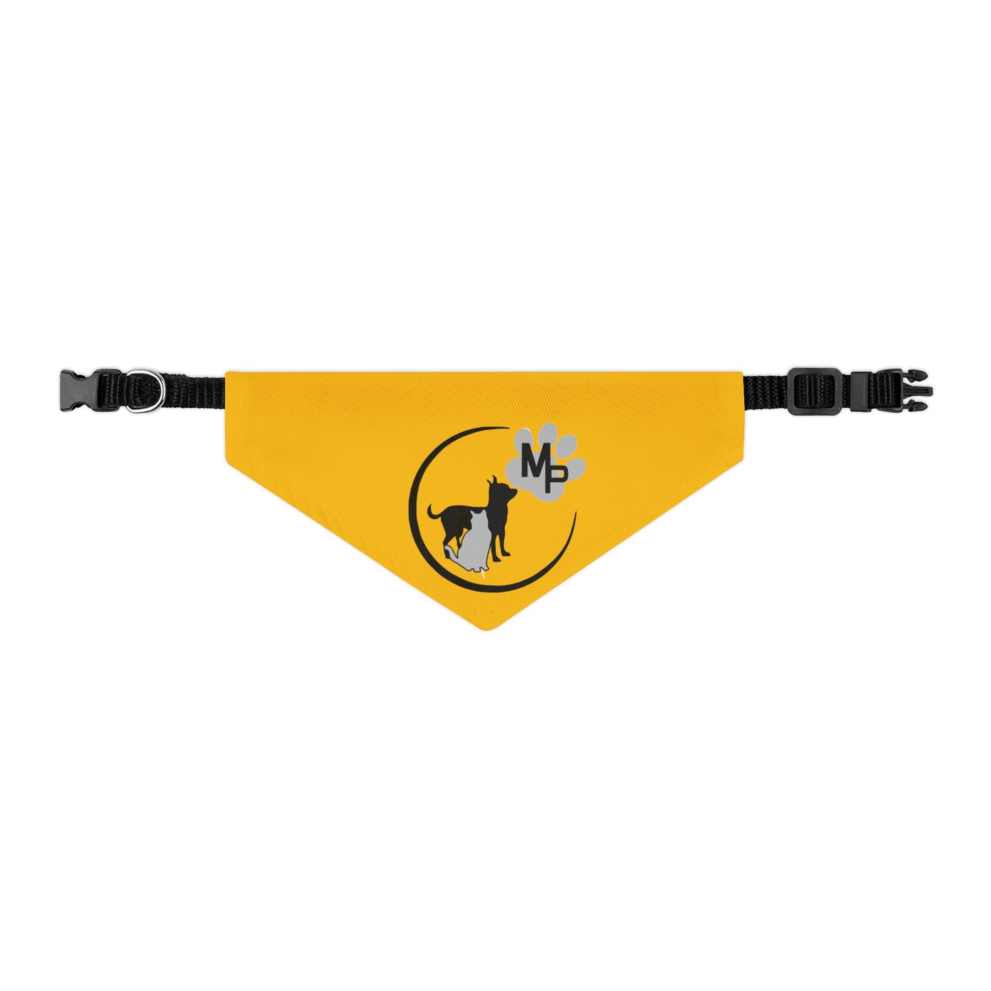 Monkey's Pack Yellow Pet Bandana Collar