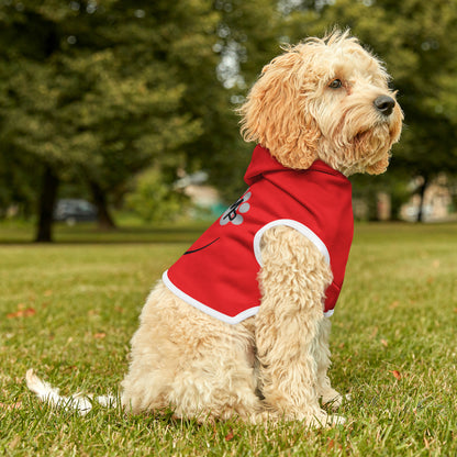 Monkeys Pack Red Pet Hoodie