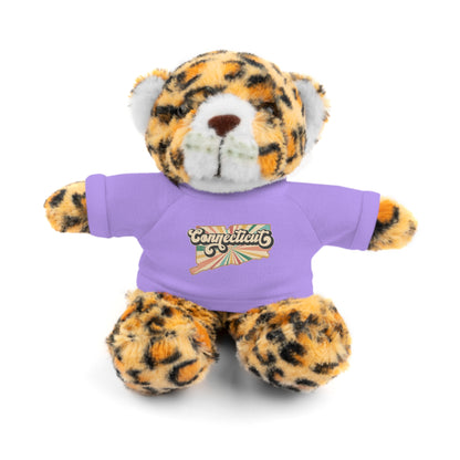 Connecticut Groovy Stuffed Animals with Tee (multiple animals and colors)