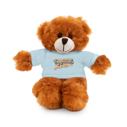 Connecticut Groovy Stuffed Animals with Tee (multiple animals and colors)
