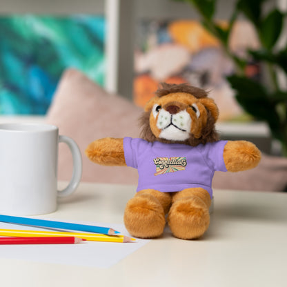 Connecticut Groovy Stuffed Animals with Tee (multiple animals and colors)