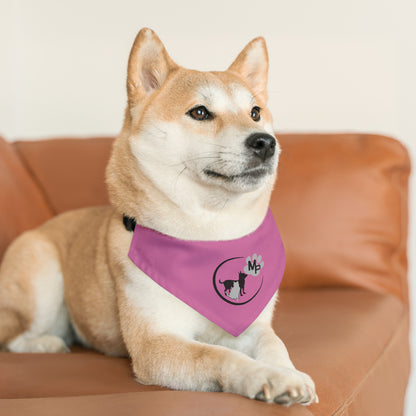 Monkey's Pack Pink Pet Bandana Collar