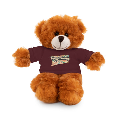 Connecticut Groovy Stuffed Animals with Tee (multiple animals and colors)