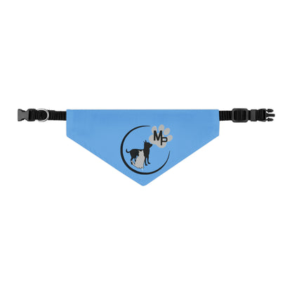 Monkey's Pack Blue Pet Bandana Collar