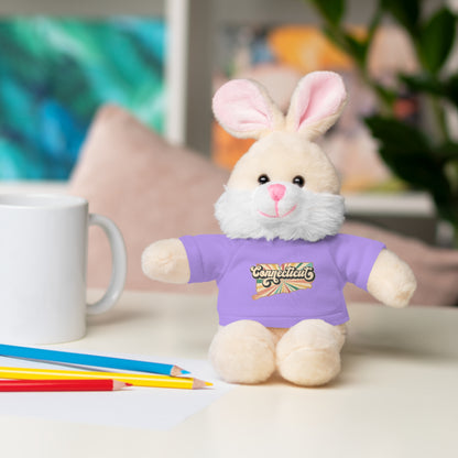 Connecticut Groovy Stuffed Animals with Tee (multiple animals and colors)