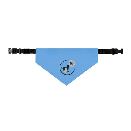 Monkey's Pack Blue Pet Bandana Collar