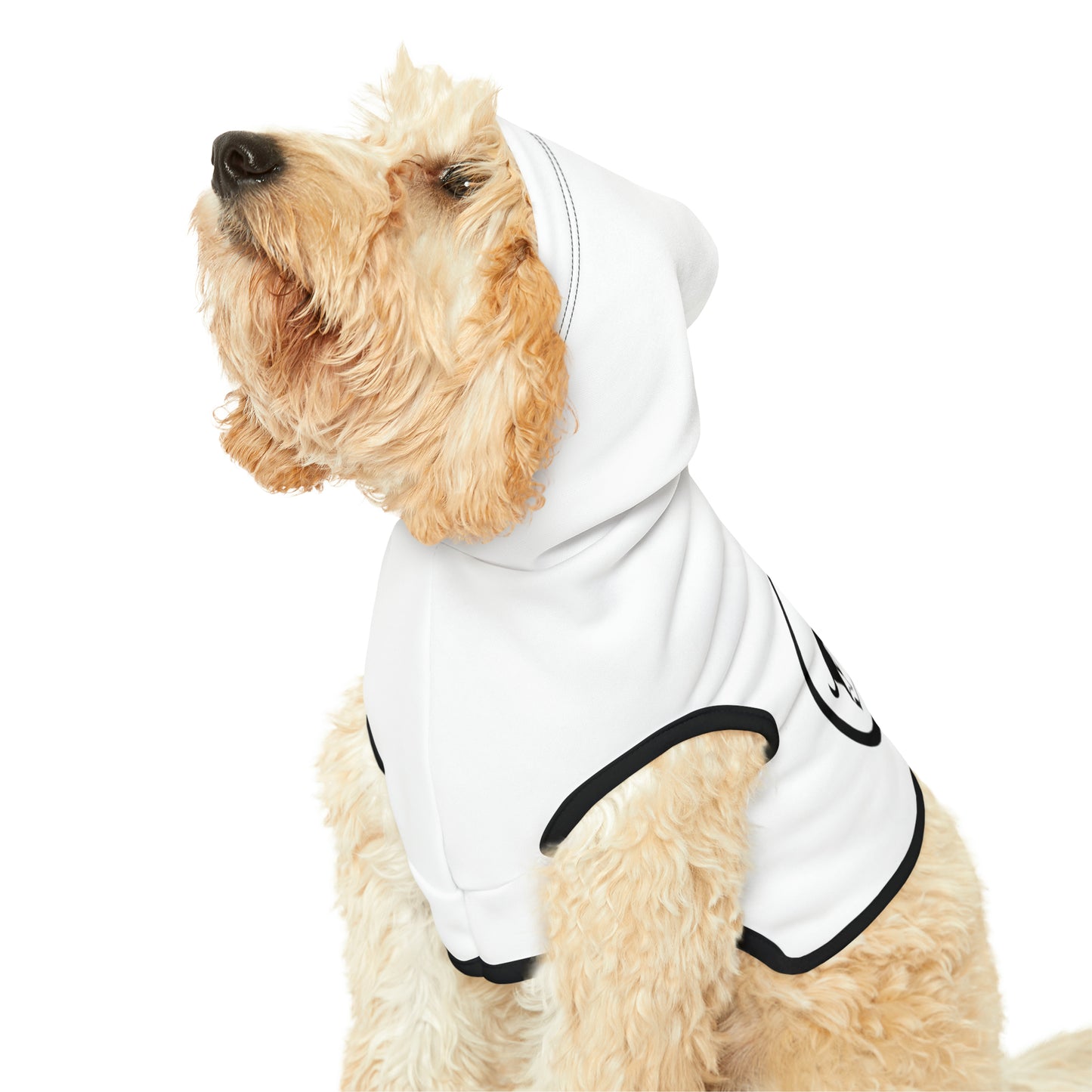 Monkeys Pack White Pet Hoodie