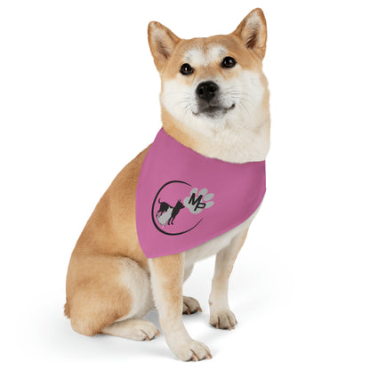Monkey's Pack Pink Pet Bandana Collar