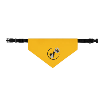 Monkey's Pack Yellow Pet Bandana Collar