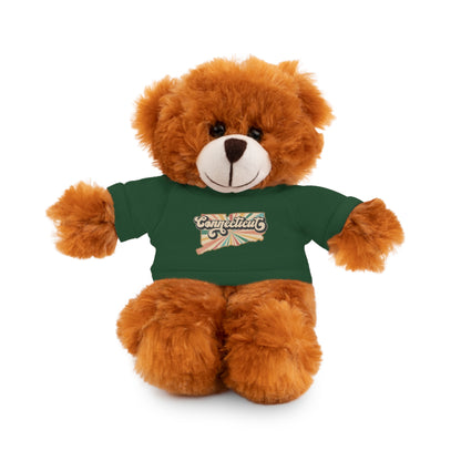 Connecticut Groovy Stuffed Animals with Tee (multiple animals and colors)