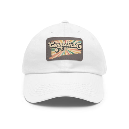 Connecticut Groovy Hat with Leather Patch