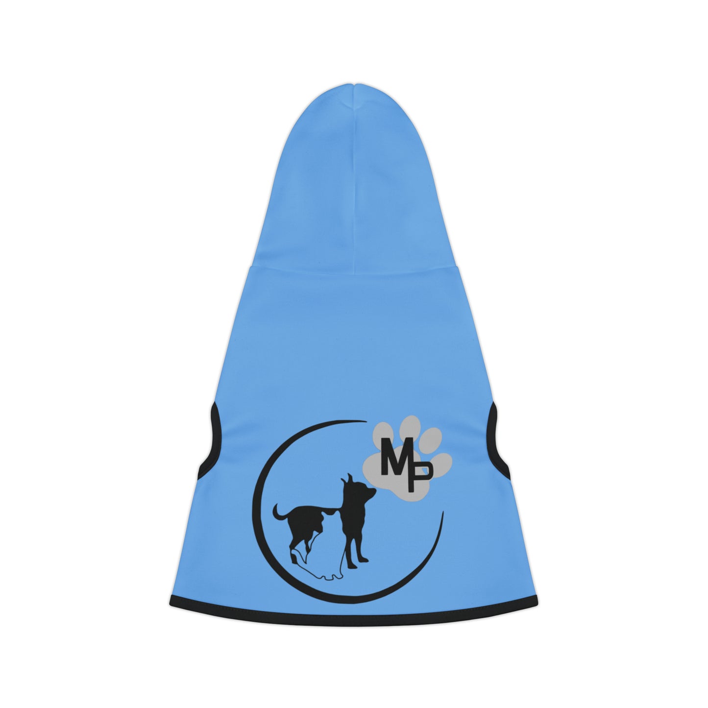 Monkeys Pack Blue Pet Hoodie