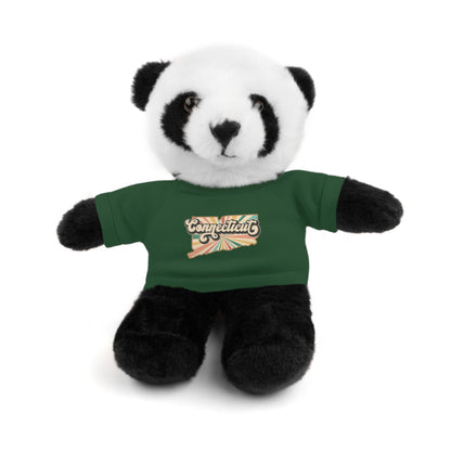 Connecticut Groovy Stuffed Animals with Tee (multiple animals and colors)