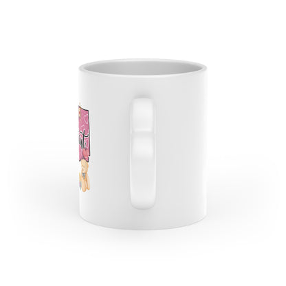 Connecticut Valentine Heart-Shaped Mug