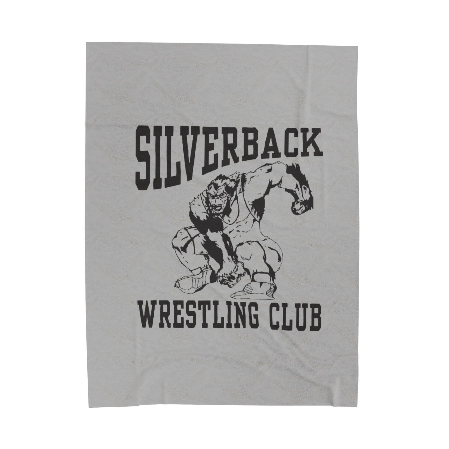 Silverback Wrestling Club Velveteen Plush Blanket