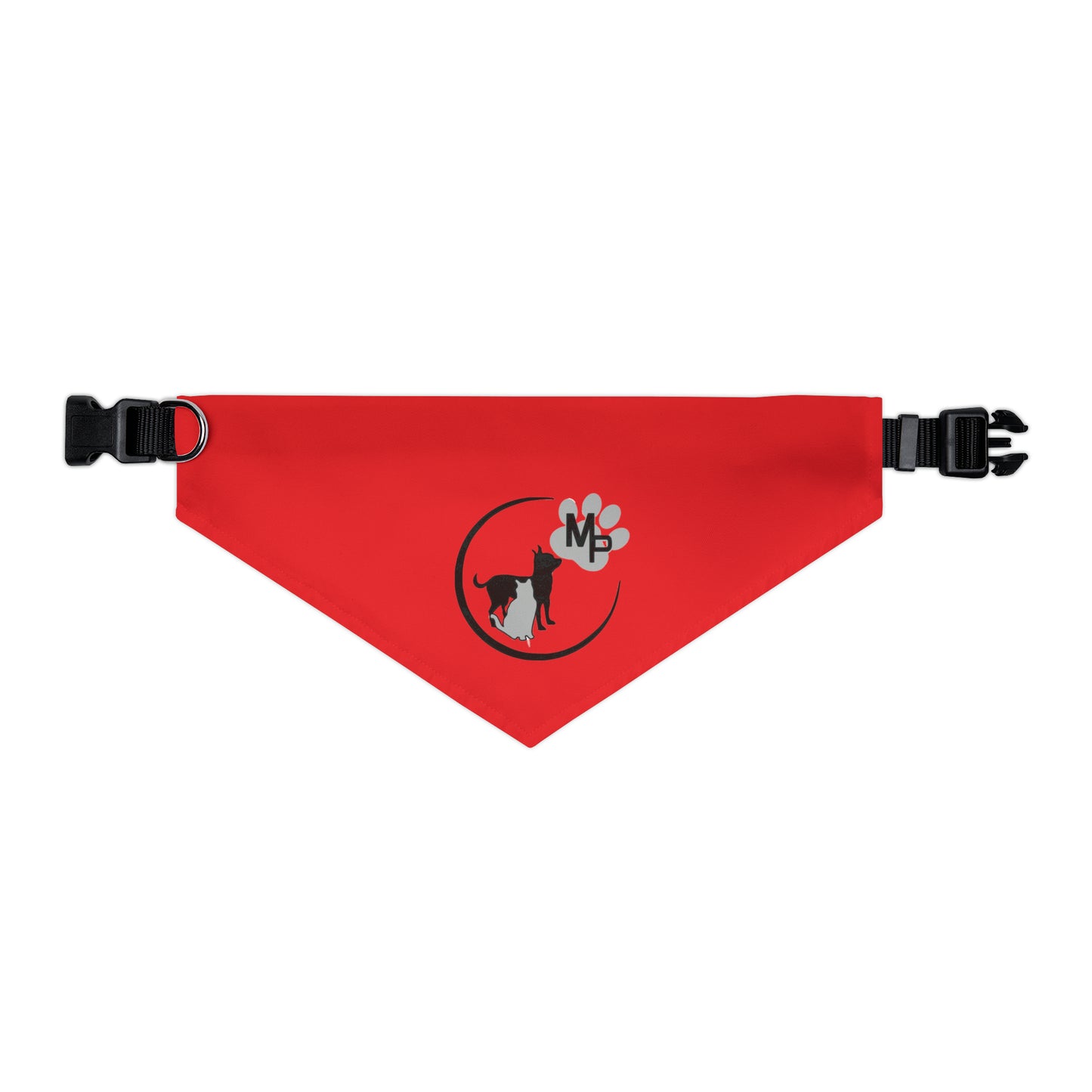 Monkey's Pack Red Pet Bandana Collar