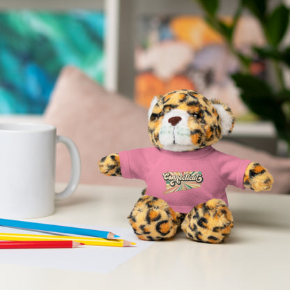 Connecticut Groovy Stuffed Animals with Tee (multiple animals and colors)