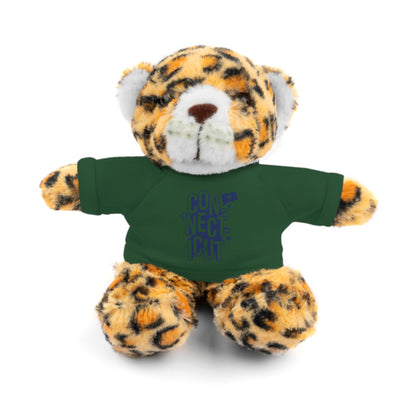 Connecticut Blue Lettering Stuffed Animals with Tee (multiple animals and colors)