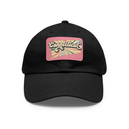 Connecticut Groovy Hat with Leather Patch