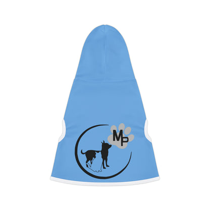 Monkeys Pack Blue Pet Hoodie