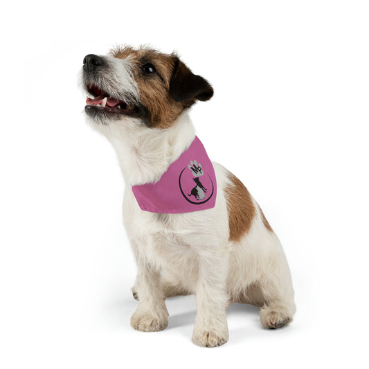 Monkey's Pack Pink Pet Bandana Collar