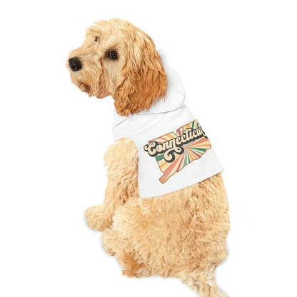 Connecticut Groovy Pet Hoodie