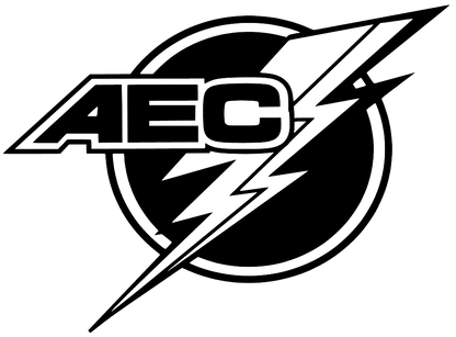 AEC Helmet Single or By the Sheet DECALS - JUST LOGO (color choices)