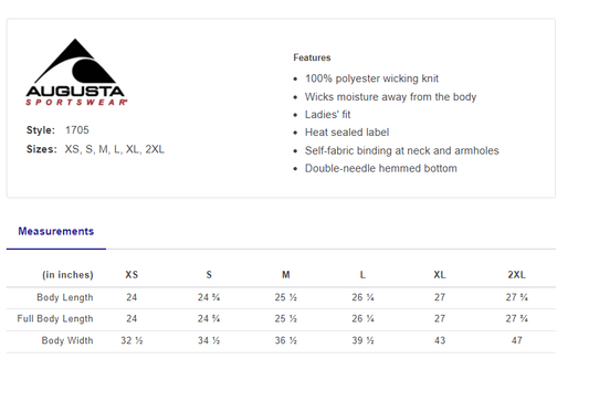 Raisin' the VIBE Agusta Training Wicking Tank