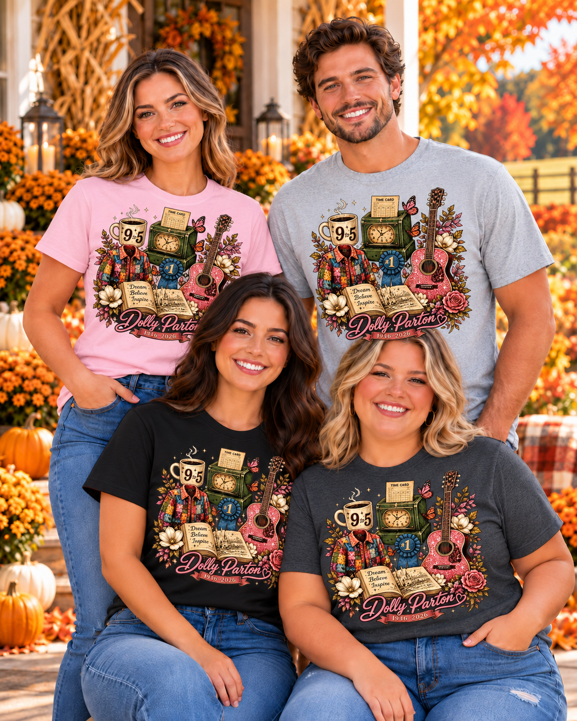 Dolly Parton 1946 Customizable Ladies, Unisex or Youth Ultra Cotton