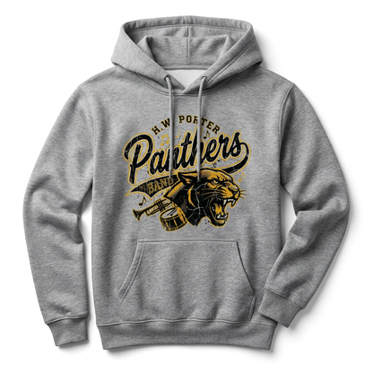 H.W. Porter Grunge BAND Adult Gildan Heavy 50/50 Blend Hooded Sweatshirt- Custom Personalization!